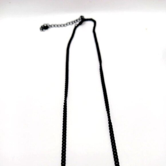 Creep Pendant Chain Necklace-Red+ Black Halloween + Gift Box - Picture 3 of 7